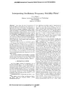 Interpreting Oscillatory Frequency Stability Plots