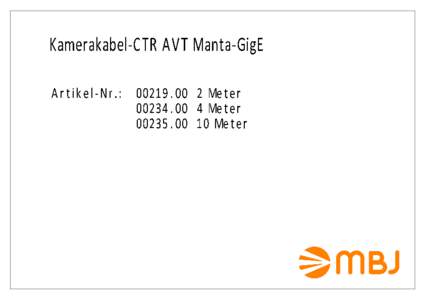 Kamerakabel-CTR AVT Manta-GigE.sep