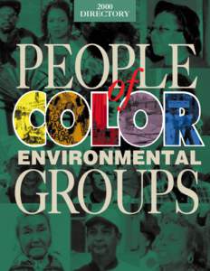2000 DIRECTORY The Environmental Justice Resource Center is a unit of Clark Atlanta University. Since 1994, the