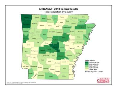 ARKANSAS[removed]Census Results Total Population by County Carroll Benton