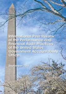 International Peer Review of the Performance and Financial Audit Practices of the United States Government Accountability Office