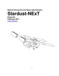 National Aeronautics and Space Administration  Stardust-NExT