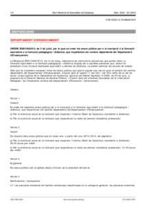 1/2  Diari Oficial de la Generalitat de Catalunya Núm2013 CVE-DOGC-A