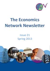 The Economics Network Newsletter Issue 21 Spring 2013  Supporters