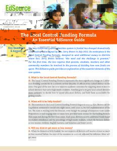EdSource  Highlighting Strategies for Student Success FEBRUARY 2016