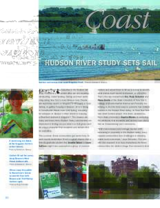 Hudson River Study Sets Sail Bathers and sailors alike enjoy Kingston Point. Photo by Barbara A. Branca I  t’s a warm sparkling Saturday in the Hudson Valley. Residents and tourists alike are out kayaking,