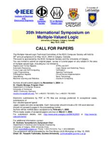 ISMVL 2004 :: Call for Papers