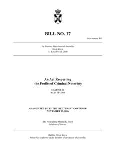 Law / Misconduct / Crime / 37th Canadian Parliament / Canadian criminal law / Youth Criminal Justice Act / Criminal Law (Temporary Provisions) Act / Criminal procedure / English criminal law / Constitution of Nigeria / Expungement in the United States