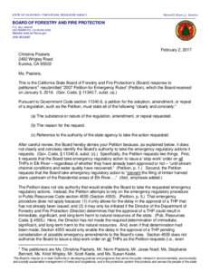 Microsoft Word - (FINAL) BOF Response to Elk River Petition for ER.doc