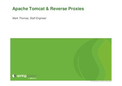 Apache-Tomcat-Reverse-proxies
