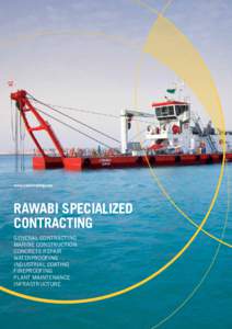 www.rawabiholding.com  RAWABI SPECIALIZED CONTRACTING General Contracting Marine Construction
