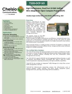 Computing / Ethernet / Computer hardware / Network architecture / Peripheral Component Interconnect / Computer networking / Networking hardware / Standards organizations / Chelsio Communications / 10 Gigabit Ethernet / IEEE 802.3 / Network interface controller