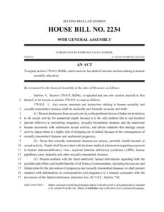 SECOND REGULAR SESSION  HOUSE BILL NO99TH GENERAL ASSEMBLY INTRODUCED BY REPRESENTATIVE REHDER. 6028H.01I