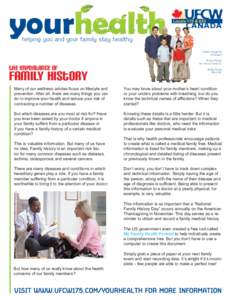 your  ® helping you and your family stay healthy Shawn Haggerty