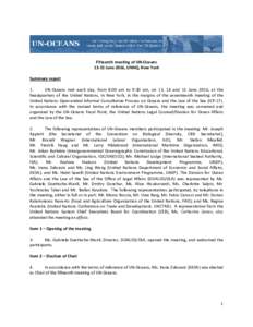 Microsoft Word - Summary of UN-Oceans 15th meeting_FINAL for posting_for Posting_Rev.docx