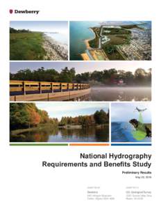 National Hydrography Requirements and Benefits Study Preliminary Results