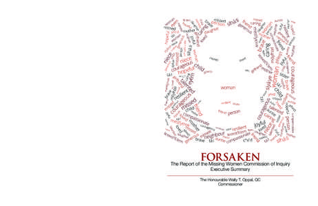 Forsaken: The Report of the Missing Women Commission of Inquiry