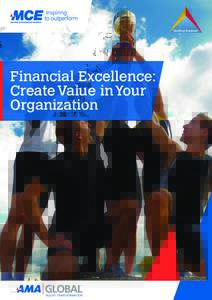 Leading Business  Financial Excellence: Create Value in Your Organization