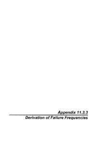 Appendix[removed]Calculation of Failure Event frequencies Table.1 Derivation of Failure Event Frequencies without Knock-on Effect DG Vehicle Type