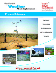 TM  Monitoring Instruments Product Catalogue Hydrology