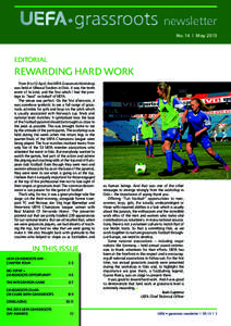 grassroots newsletter No. 14 | May 2013 Editorial  IN THIS ISSUE