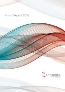 Annual Report 2016  Table of Contents Page Operations Report