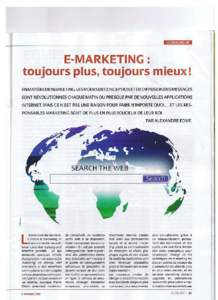 COMPILSOFT  Le Web to Print, atout de stratégie globale CompilSoft, leader en France pour les solutions marketing cross média, propose l’optimisation des systèmes
