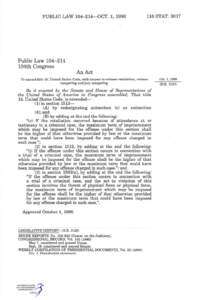 PUBLIC LAW[removed]—OCT. 1, [removed]STAT[removed]Public Law[removed]104th Congress