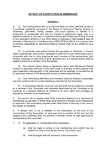 Military Order of the Dragon / Standing Rules of the United States Senate / General Council of the University of St Andrews / University of St Andrews