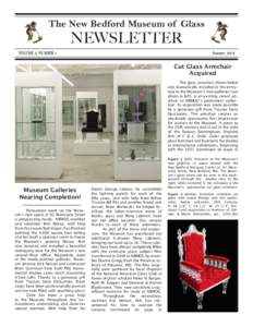 The New Bedford Museum of Glass  NEWSLETTER VOLUME 3, NUMBER 1