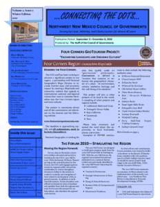 Volume 2, Issue 2 Winter EditionCONNECTING THE DOTS... NORTHWEST NEW MEXICO COUNCIL OF GOVERNMENTS
