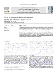 Theoretical computer science / C4.5 algorithm / Mathematical analysis / Discretization of continuous features / Supervised learning / Algorithm / Discretization / Mathematics / Applied mathematics / Machine learning
