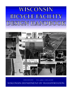Wisconsin Bicycle Facility Design Handbook - WisDOT