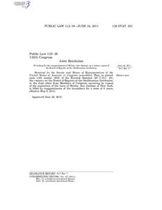 PUBLIC LAW 112–19—JUNE 24, [removed]STAT. 231 Public Law 112–19 112th Congress