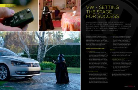 mediacom case: Volkswagen and SUPER BOWL VW - setting the stage for success