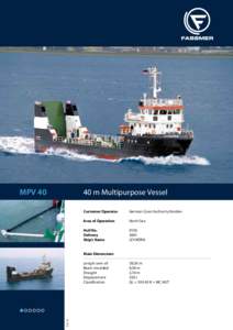 MPV[removed]m Multipurpose Vessel