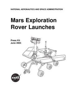 NATIONAL AERONAUTICS AND SPACE ADMINISTRATION  Mars Exploration