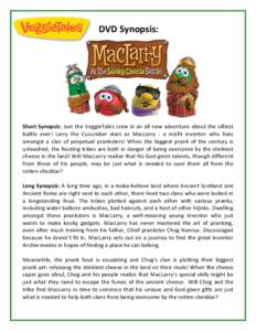 Microsoft Word - MacLarry Synopsis.docx