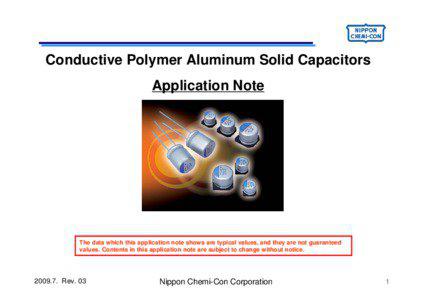 Microsoft PowerPoint - Application Note_Conductive Polymer Al-Solid Capacitor..ppt