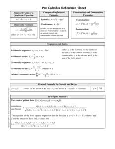 Pre-Calculus Assessment 4-20.qxd