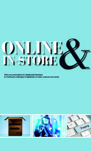 &  ONLINE IN-STORE  Policy recommendations by Detailhandel Nederland