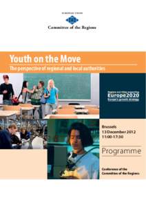 EUROPEAN UNION  Committee of the Regions Youth on the Move