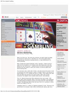 CBC News Indepth: Gambling