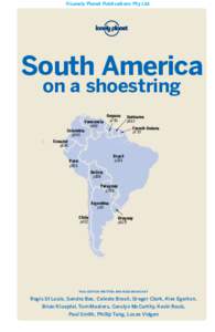 ©Lonely Planet Publications Pty Ltd  South America on a shoestring Venezuela Colombia
