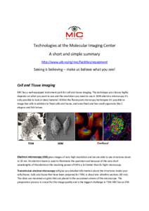Microsoft Word - Technologies at the Molecular Imaging Center.docx