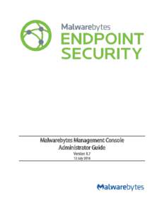 Malwarebytes Enterprise Edition™