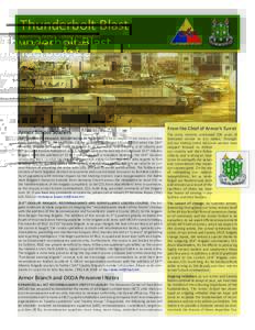Thunderbolt Blast Monthly Armor School Newsletter Vol. 2, Issue 6 JUNEArmor School Soldiers