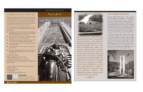 Interpretive Guide to Monument Hill/Kreische Brewery State Historic Sites
