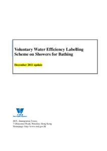 Scheme Document for WELS on Showers for Bathing[removed]Dec update)