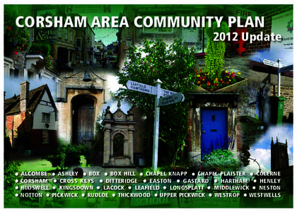 CORSHAM AREA COMMUNITY PLAN 2012 Update ● ● ●
